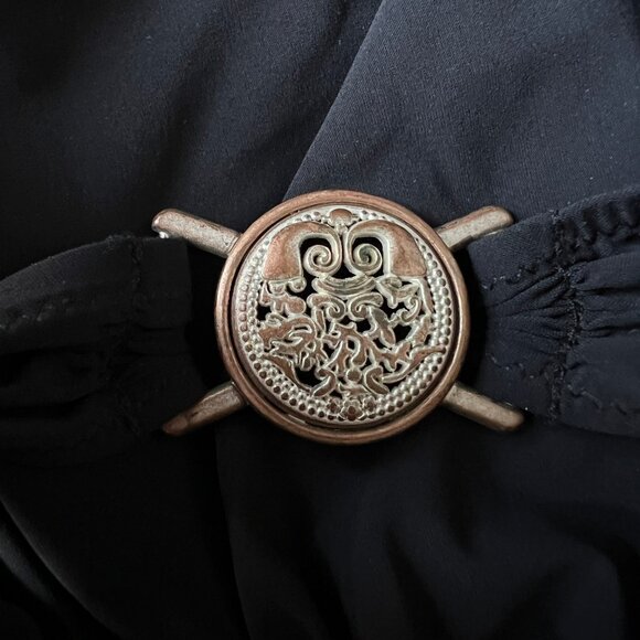 Vintage SHAN One Piece Swimsuit Bathing Swim Suit Sexy Designer Plunge 90s Y2K - Picture 7 of 8